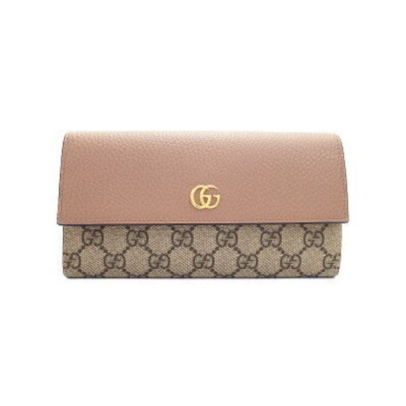 Gucci Handbags - Gucci GG Marmont Leather Continental Wallet Bifold Long
